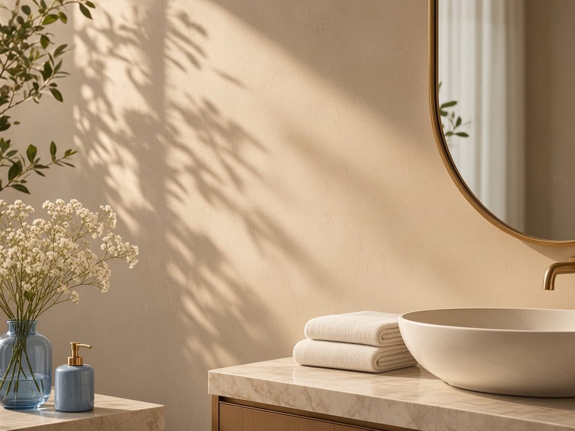 Luxury vanity wash space